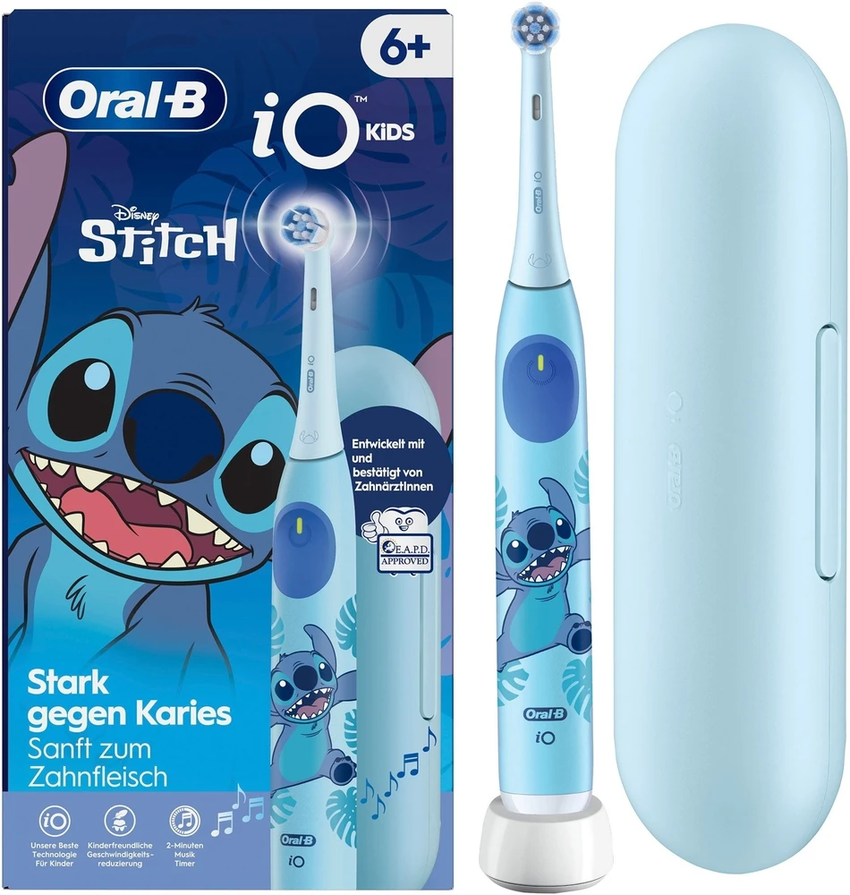 Elektrinis dantų šepetėlis Oral-B IOS2K.1I9.K STITCH, mėlyna