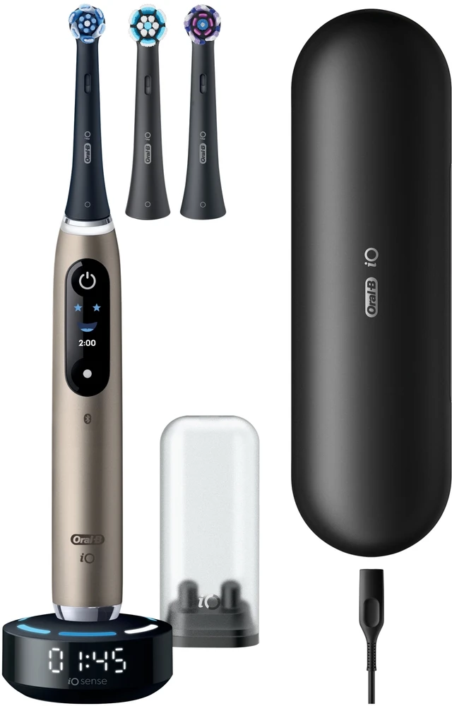 Braun iOM10.1B4.AD Oral-B iO10 Gold Elektrinis Dantų Šepetėlis +TC