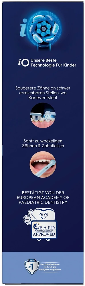 Elektrinis dantų šepetėlis Oral-B IOS2K.1I9.K STITCH, mėlyna