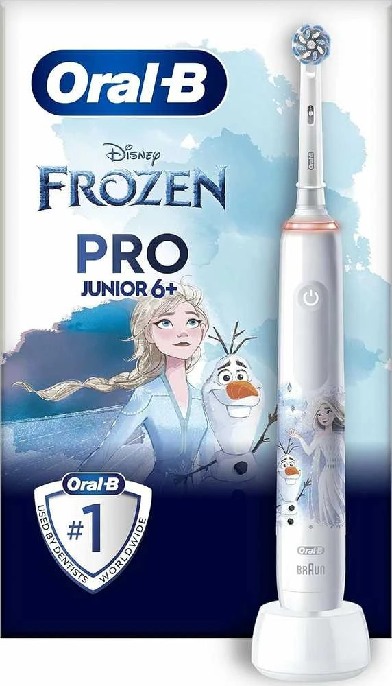 Braun D505.513.Z3K Pro Series 3 Junior 6+ Frozen Elektrinis Dantų Šepetėlis