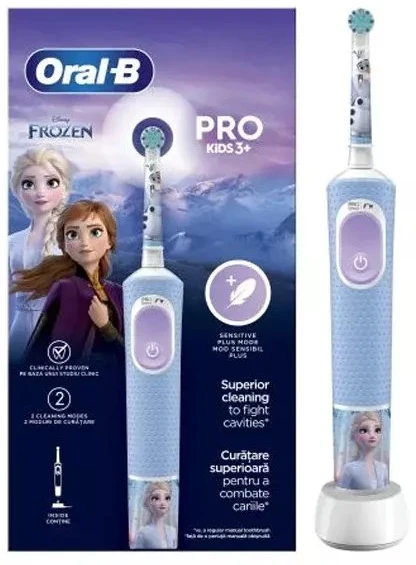 Oral-B Frozen elektrinis šepetėlis su įkrovikliu