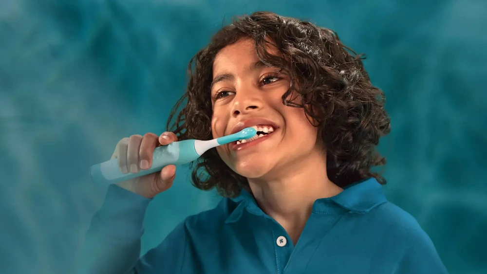 Dantų šepetėlis Philips Sonicare Kids Smart HX6600/13 mėlyna