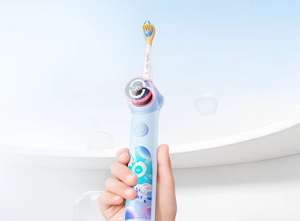 Dantų šepetėlis Šepetėlis Usmile Q10 Žydra