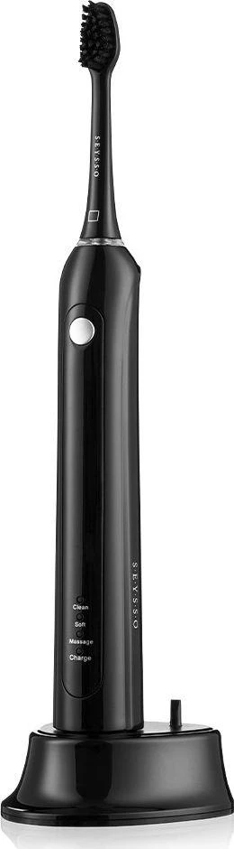 Dantų šepetėlis Šepetėlis Seysso Carbon Basic SE005BLK Juoda