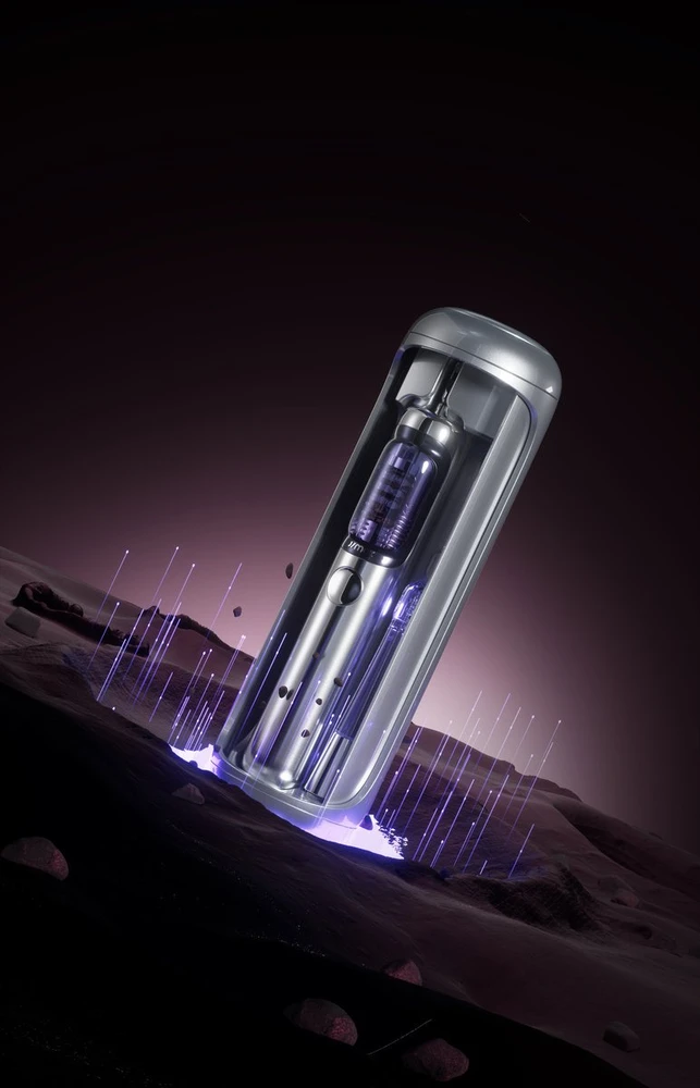 Dantų šepetėlis Šepetėlis Jimok Soniczna Jimok J6 Capsule Sidabrinis - Pilkas + 4 antgaliai