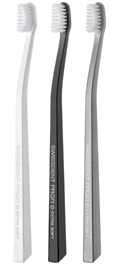 Swissdent Gentle Extra Soft dantų šepetėliai 3 vnt