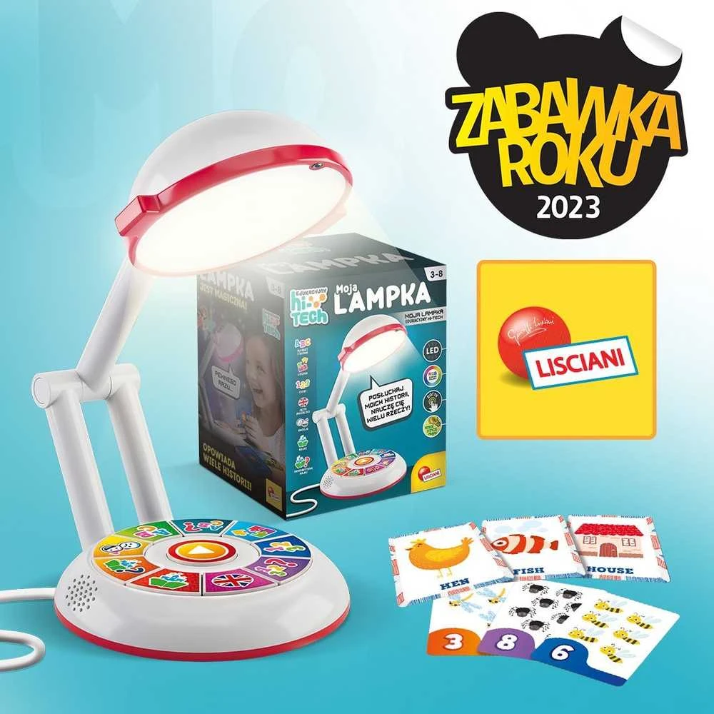 Hi-tech Lisciani edukacinis aukštųjų technologijų Moja Lampka 96992