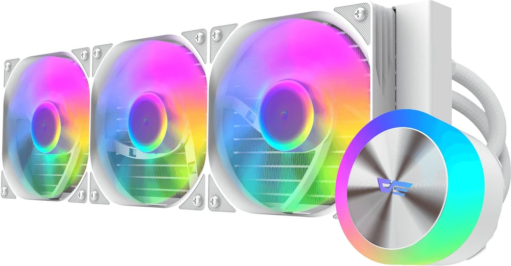 „Darkflash DG360“ procesoriaus aušintuvas („Baltas“)