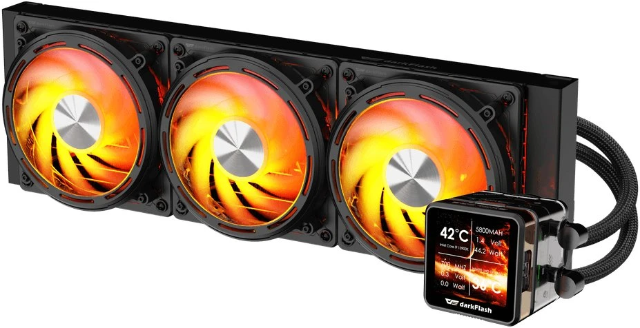 darkflash Vanduo cooling for the processor DE360 (juodas)
