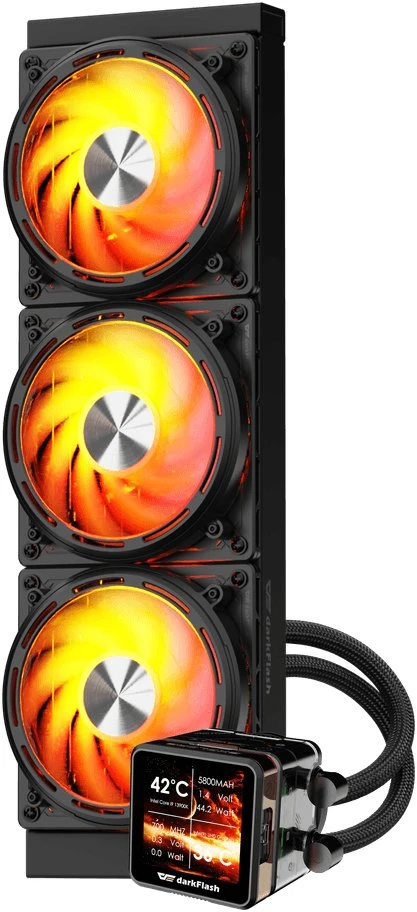 darkflash Vanduo cooling for the processor DE360 (juodas)