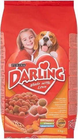 Sausas šunų maistas Darling, 3kg