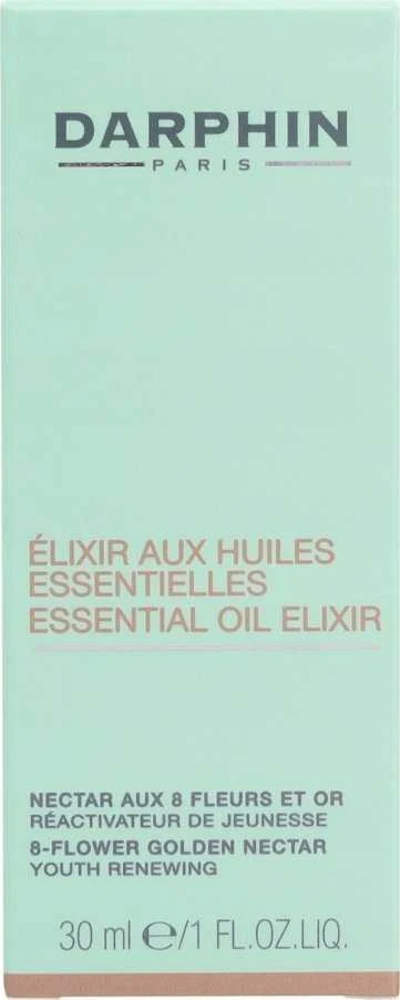 Darphin Essential Oil Eliksyras - 8-Flower Golden Nectar Non-Comedogenic Nourishes & Smooths Morning & Night Oil For Face & Neck, 30 ml
