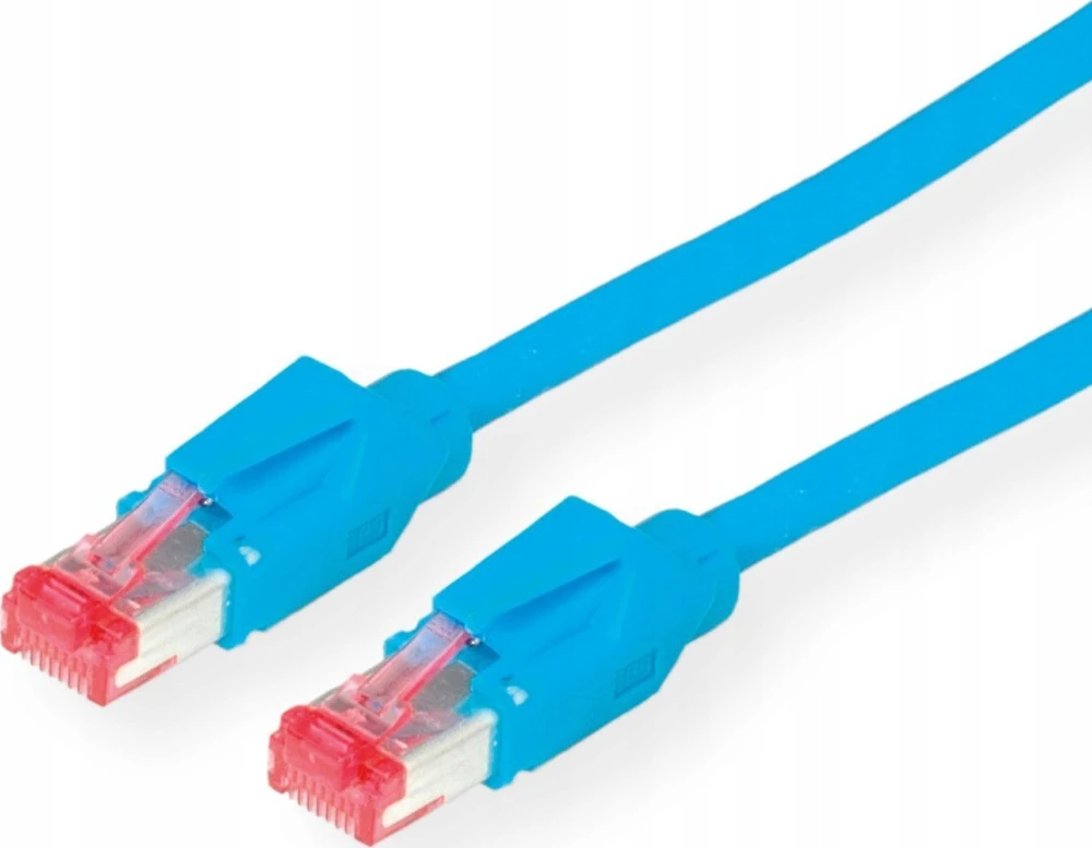 SECOMP Dätwyler DÄTWYLER S/FTP Crossowy kabelis Cat.6 (E klasė), CU 7702 flex LS0H, Hirose TM21, mėlyna, 2 m