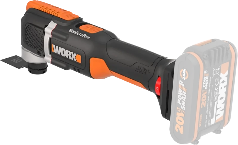 Worx WX696.9 akumuliatorinis osciliacinis įrankis
