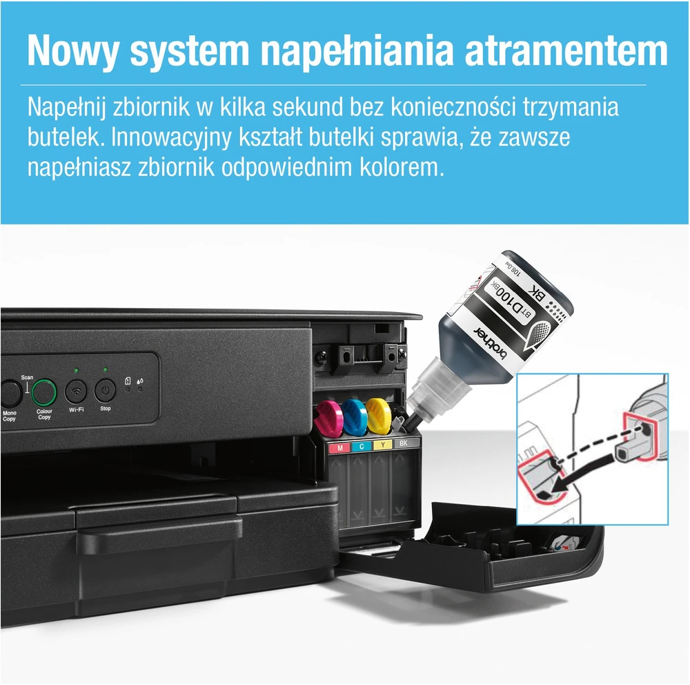 Brother DCP-T430W multifunction spausdintuvas Inkjet A4 6000 x 1200 DPI Wi-Fi