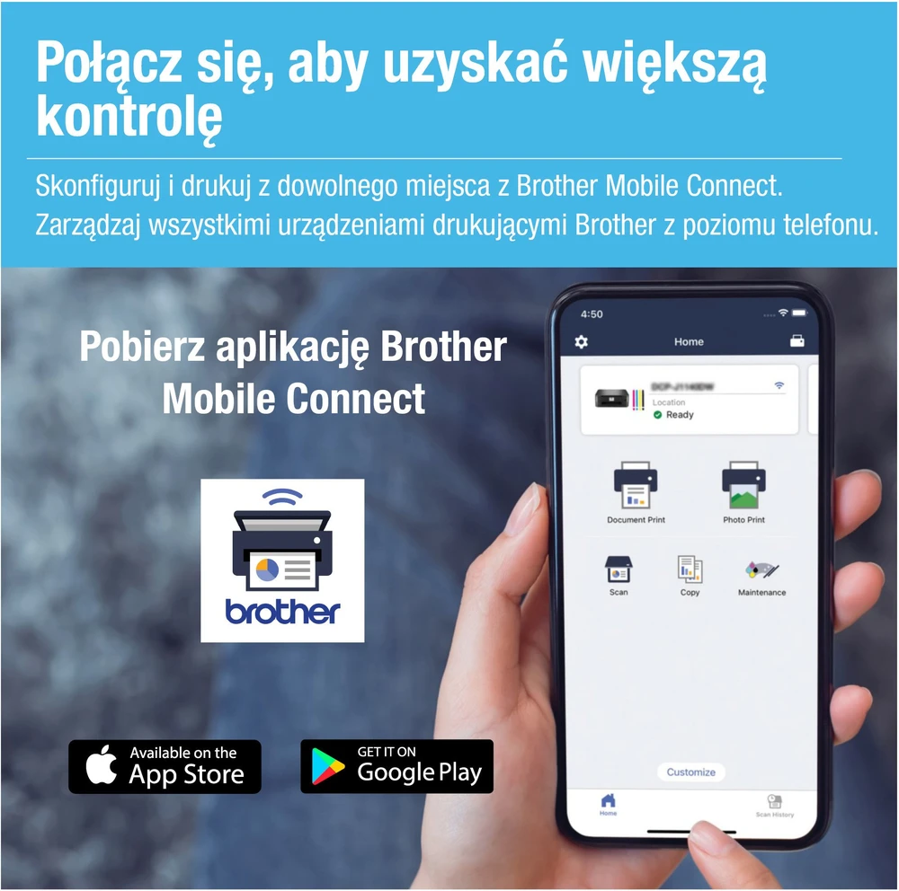 Brother DCP-T430W multifunction spausdintuvas Inkjet A4 6000 x 1200 DPI Wi-Fi