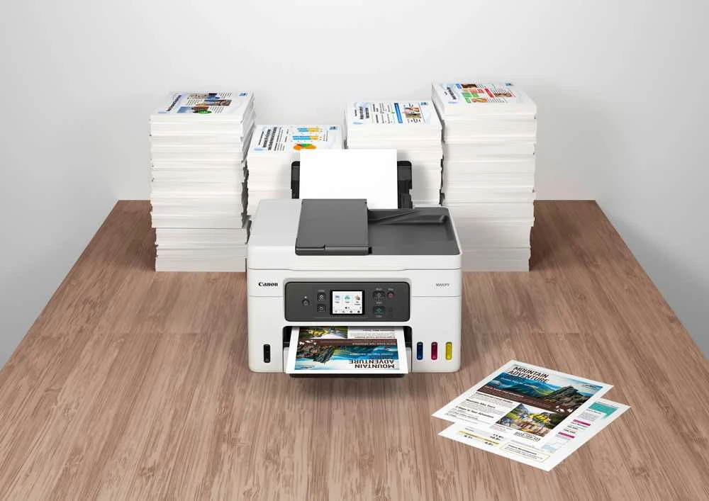 Spausdintuvas rašalinis Canon MAXIFY GX4050 MFP Spalv. refillable A4 350lap 33.6Kbps USB2.0 LAN WiFi