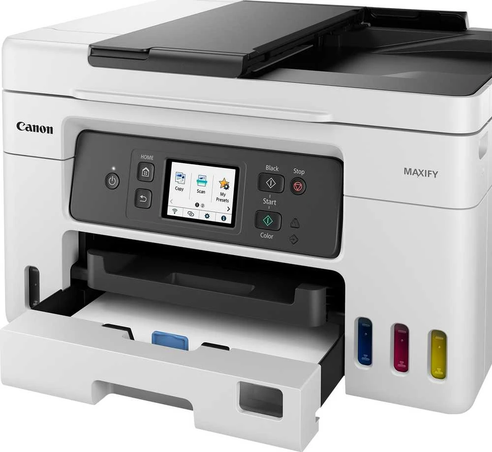 Spausdintuvas rašalinis Canon MAXIFY GX4050 MFP Spalv. refillable A4 350lap 33.6Kbps USB2.0 LAN WiFi