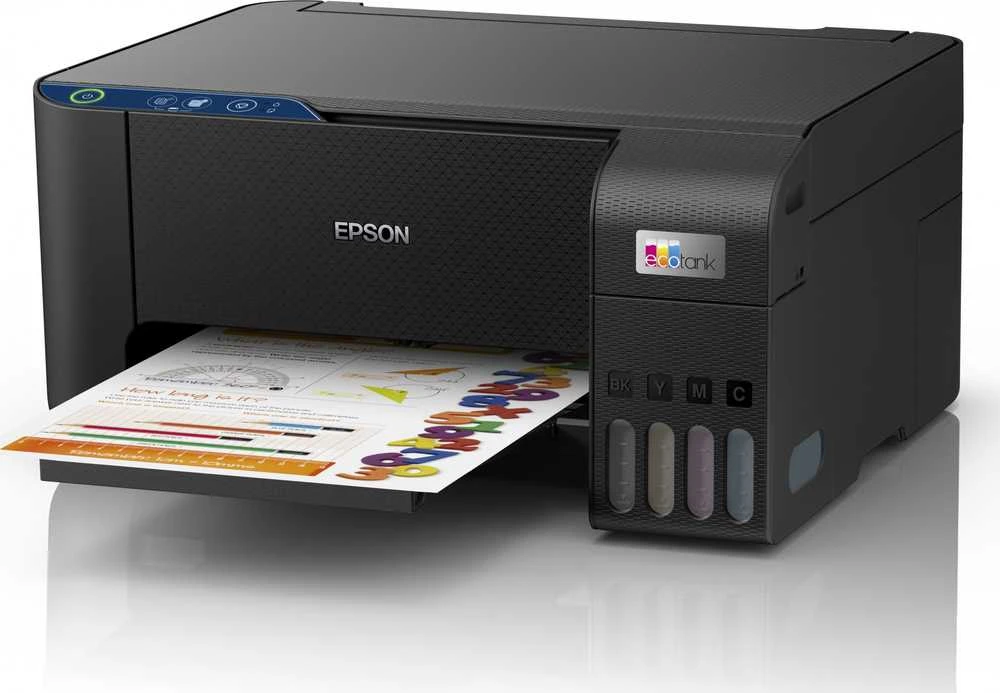 Daugiafunkcis Spausdintuvas - Epson EcoTank L3231 A4 Formato Su Nuolatiniu Rašalo Tiekimu