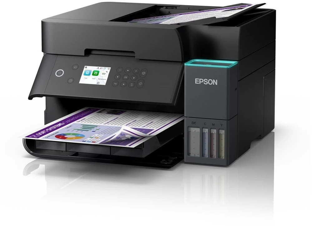 Spausdintuvas Epson | daugiafunkcis įrenginys | EcoTank L6370 | Inkjet | Spalvotas | A4 | Wi-Fi | Juodas