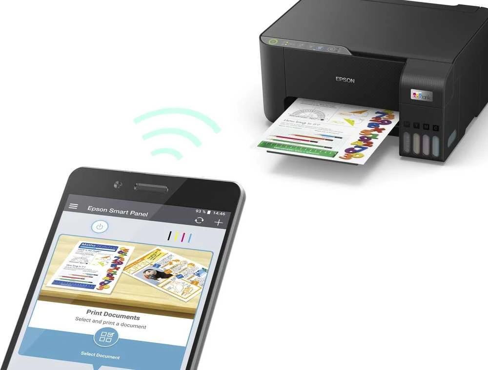 Daugiafunkcinis spausdintuvas Epson EcoTank L3270  Inkjet | Spalvotas | A4 | Wi-Fi | Juodas