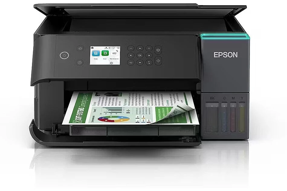 Spausdintuvas Epson | Daugiafunkcinis printers | EcoTank L6360 | Inkjet | Spalvotas | A4 | Wi-Fi | Juodas