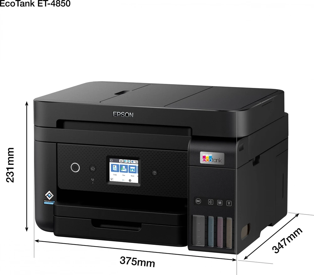 Spausdintuvas Epson EcoTank ET-4850 Inkjet A4 4800 x 1200 DPI 33 ppm „Wi-Fi“