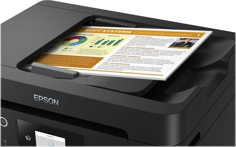 „Epson WorkForce Pro WF-3820DWF“ rašalinis spausdintuvas, A4, 4800 x 2400 DPI, 21 ppm, „Wi-Fi“