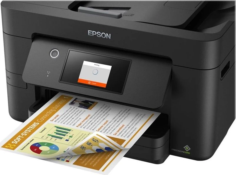 „Epson WorkForce Pro WF-3820DWF“ rašalinis spausdintuvas, A4, 4800 x 2400 DPI, 21 ppm, „Wi-Fi“