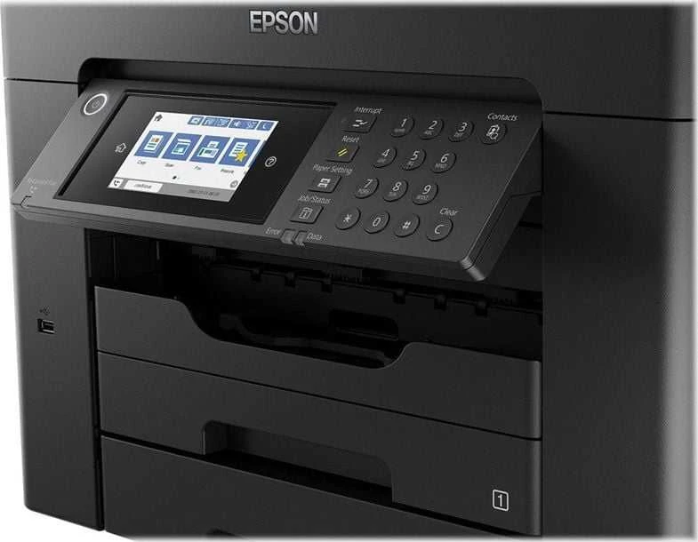 „Epson WorkForce WF-7830DTWF“ rašalinis spausdintuvas, A3, 4800 x 2400 DPI, „Wi-Fi“