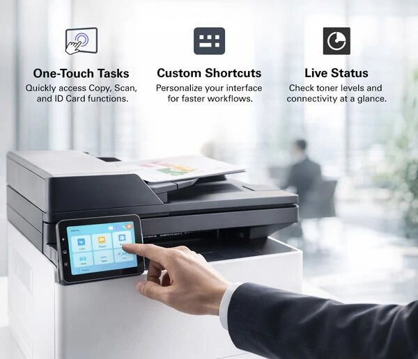 Spausdintuvas G&G GM2010CDW Farblaserdrucker 3-in-1-Multifunktion