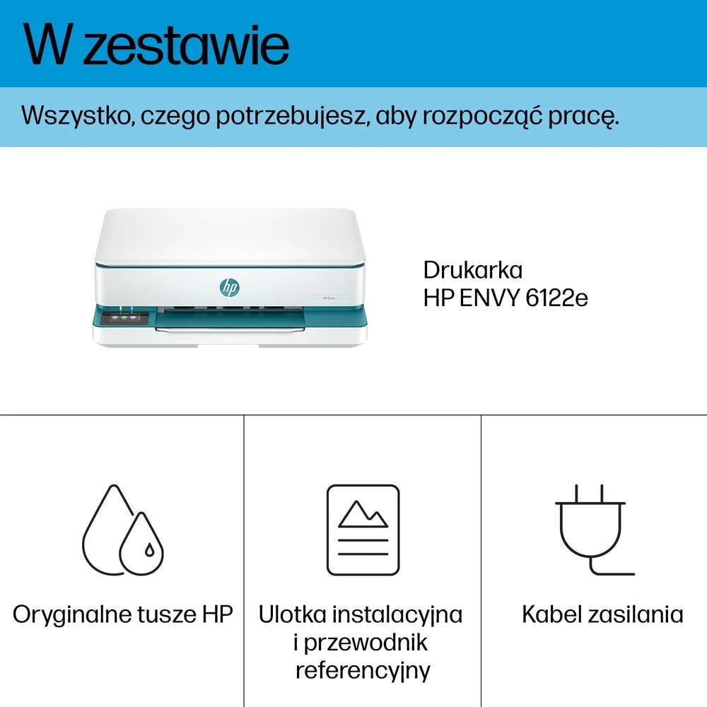 Spausdintuvas HP Envy 6122e Instant Ink