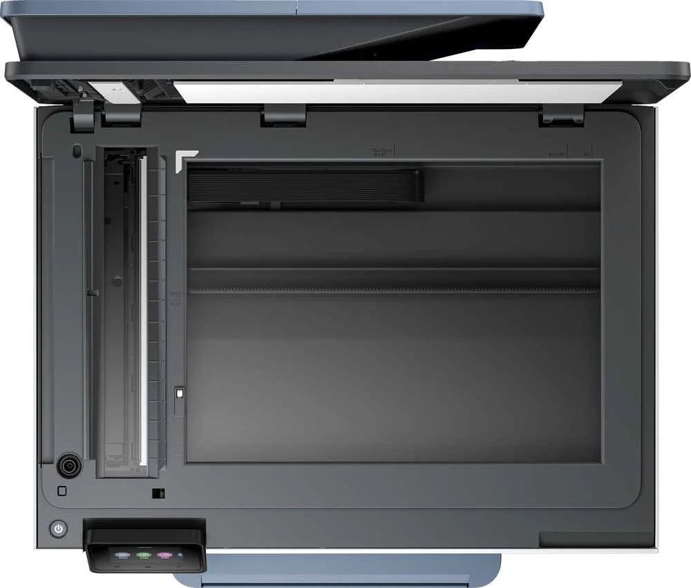 HP „Officejet Pro 8135e“ – daugiafunkcis spausdintuvas – spalvotas – rašalinis – „Legal“ formatas (216 x 356 mm) (originalas) – A4/Legal (laikmenos) – iki 20 ppm (spausdinimas) – 225 lapai – 33,6 Kbps – USB 2.0, USB prievadas, „Wi-Fi“ (ac), „Bluetooth“ – tamsiai mėlyna (40Q47B#629)