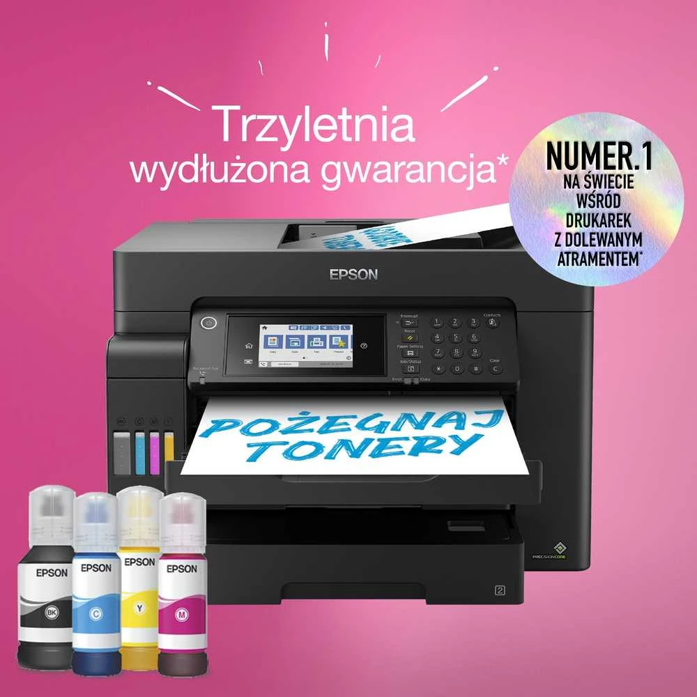 Epson | EcoTank L15150 | Inkjet | Spalvotas | Multicunctional Spausdintuvas | A3+ | Wi-Fi | Juodas