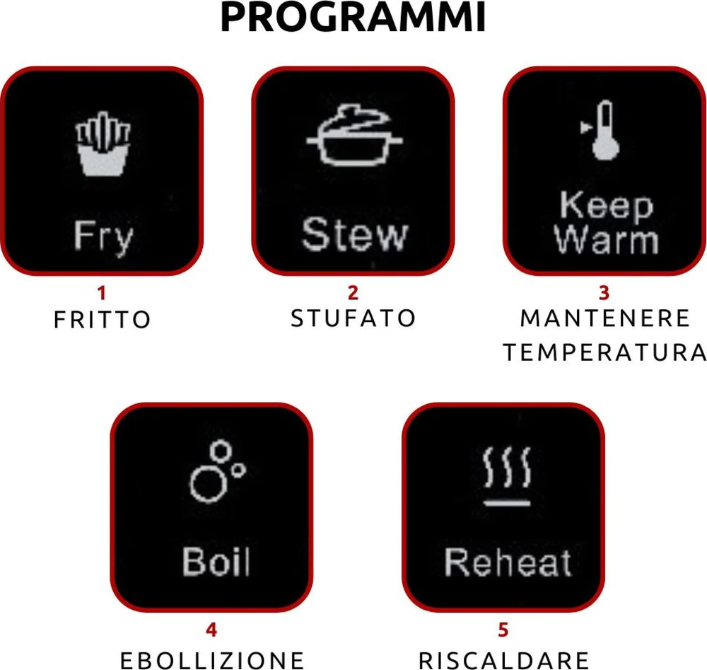 Ariete 1997 Nešiojama vienos indukcinės kaitlentės, stiklo keramikos, 2000 W, 10 galios lygių, laikmatis iki 4 valandų, vaikų apsauga, 5 programos, juoda