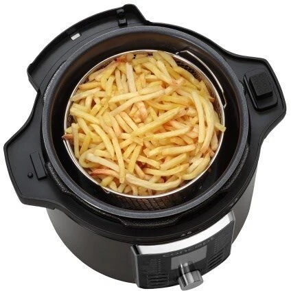 Concept Cookery CK8000 Daugiafunkcis puodas su oro gruzdintuvės funkcija 1500 W Juodas