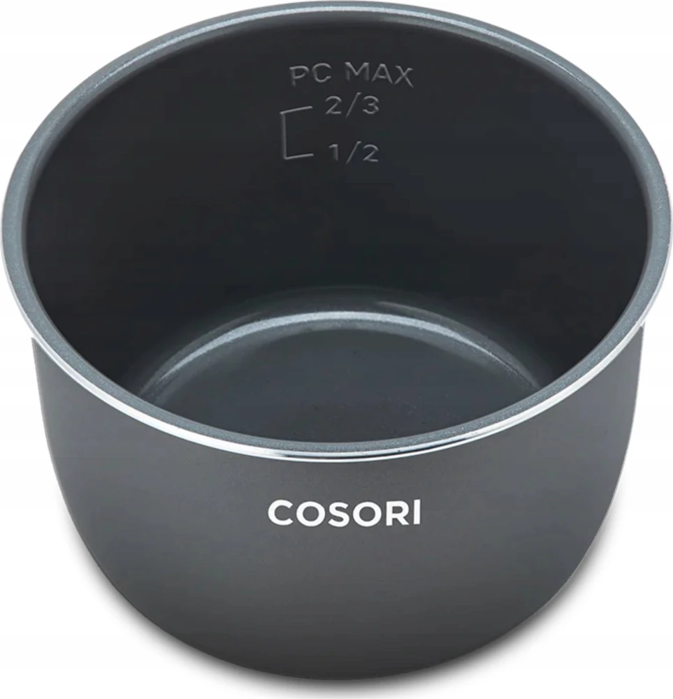 Cosori CMC-CO601-SEU Pressure Cooker juodai-sidabrinis