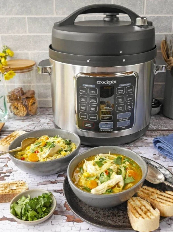 Crock-Pot CSC062X multi cooker 5.6 L 1400 W Juodas, Nerūdijantis plienas