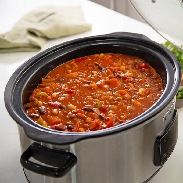 Crock Pot Crock-Puodas CSC112X 6,5 litro lėta viryklė (sidabrinė)