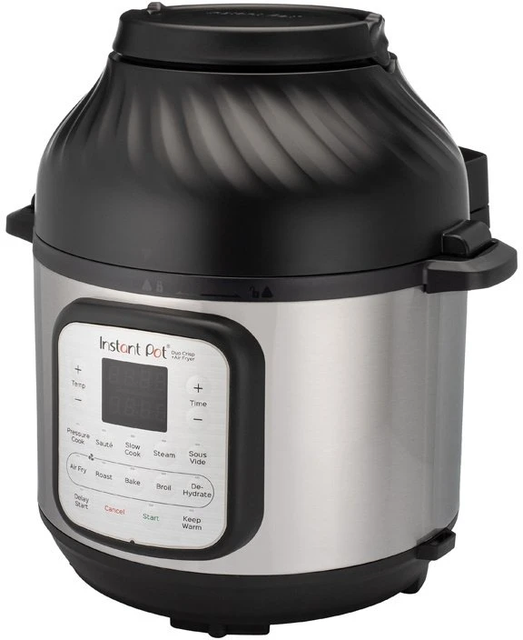 Instant Pot elektrinis greitpuodis ir oro gruzdintuvė, 5.7 l, 1200 W, nerūdijančio plieno korpusas, 140-0044-01-EU