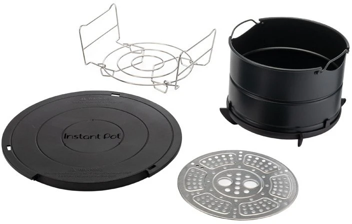 Instant Pot elektrinis greitpuodis ir oro gruzdintuvė, 5.7 l, 1200 W, nerūdijančio plieno korpusas, 140-0044-01-EU