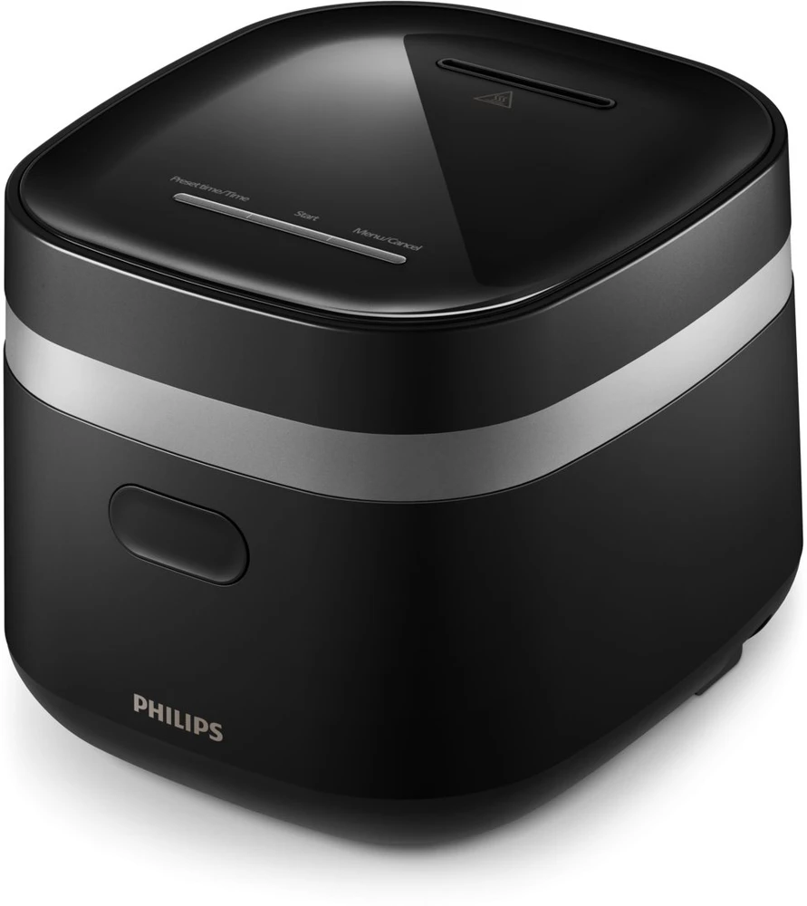Philips daugiafunkcis puodas su juodu korpusu