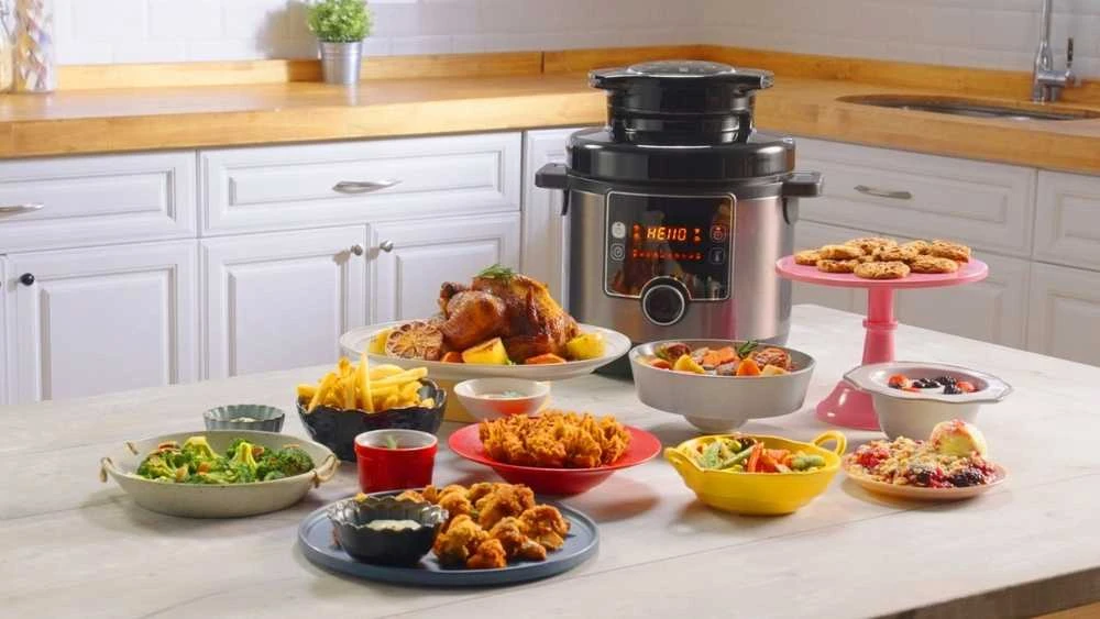 Daugiafunkcis puodas Tefal Turbo Cuisine&Fry CY7788