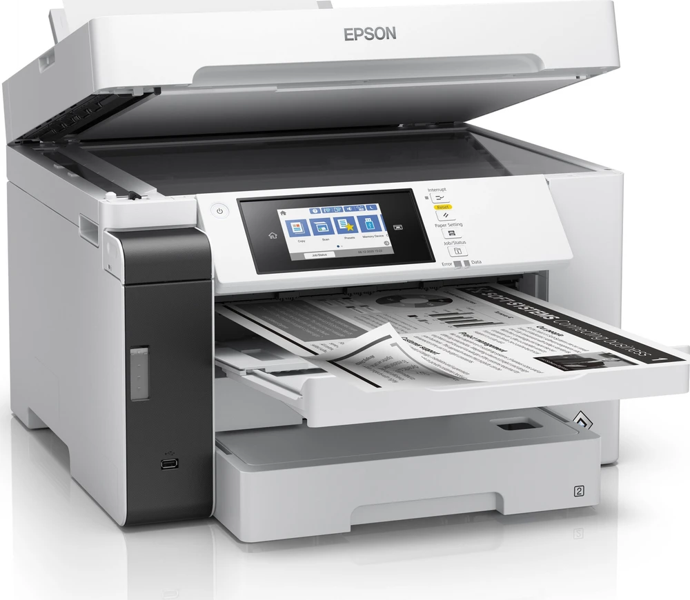 Spausdintuvas Epson | daugiafunkcis įrenginys | EcoTank M15180 | Inkjet | Mono | 3-in-1 | Wi-Fi | Juodas and baltas