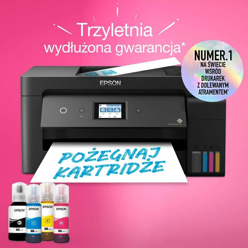 Epson | EcoTank | L14150 | Inkjet | Spalvotas | Daugiafunkcinis Spausdintuvas | A3+ | Wi-Fi | Juodas