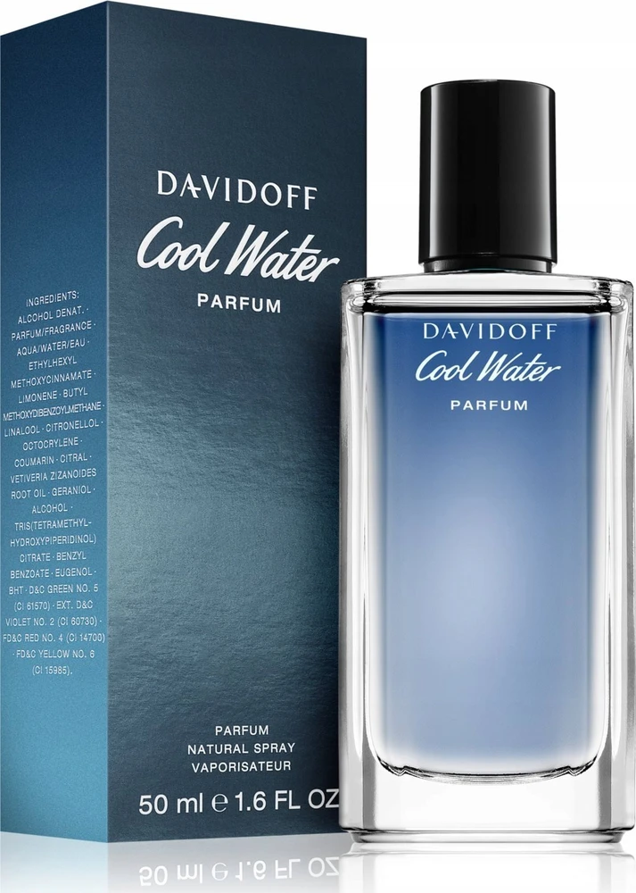 Davidoff Cool Vanduo Parfum, 50 ml