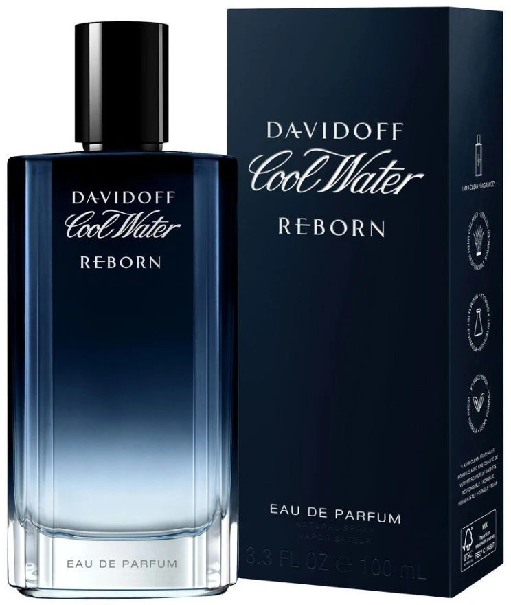 Davidoff Consumo Cool Vanduo Reborn EDP parfumuotas vanduo vyrams, 100 ml