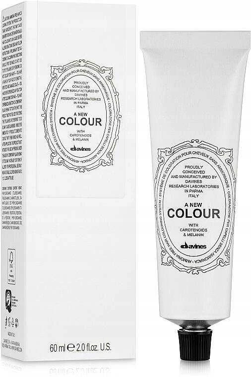 Davines A New Colour 60 ml dažų tūbelė ir dėžutė