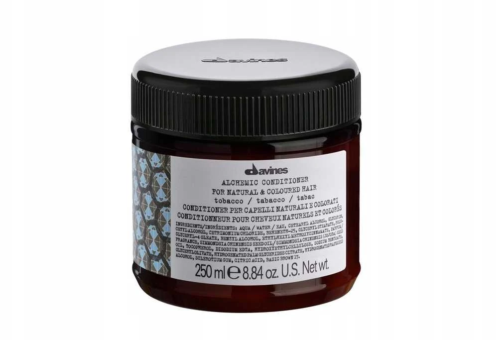 Davines ALCHEMIC Conditioner Tobacco dažantis kondicionierius rudiems ir kavos atspalvio plaukams, 250 ml