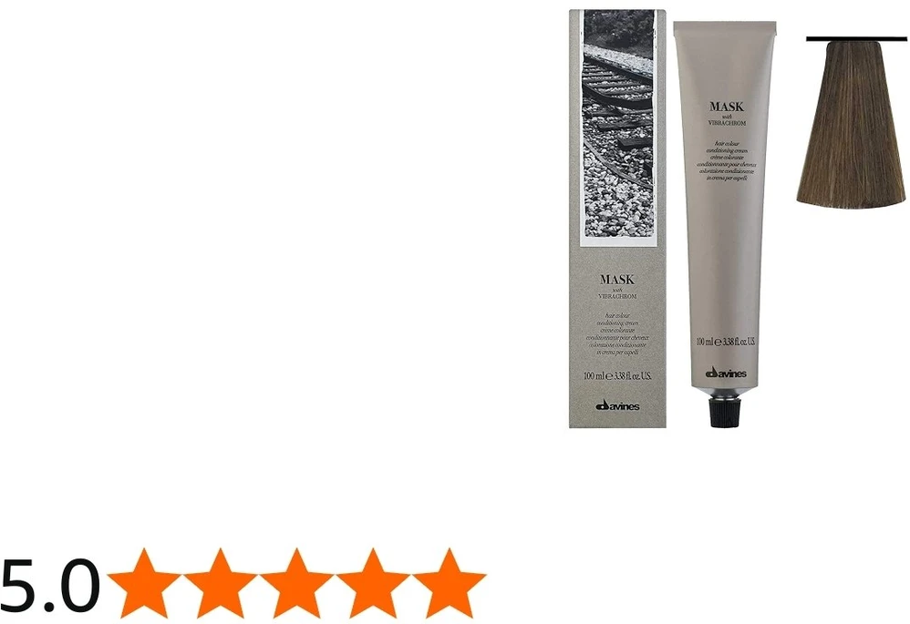 Davines Mask With Vibrachrom Permanent Hair Dye 6.3 , 100 ml